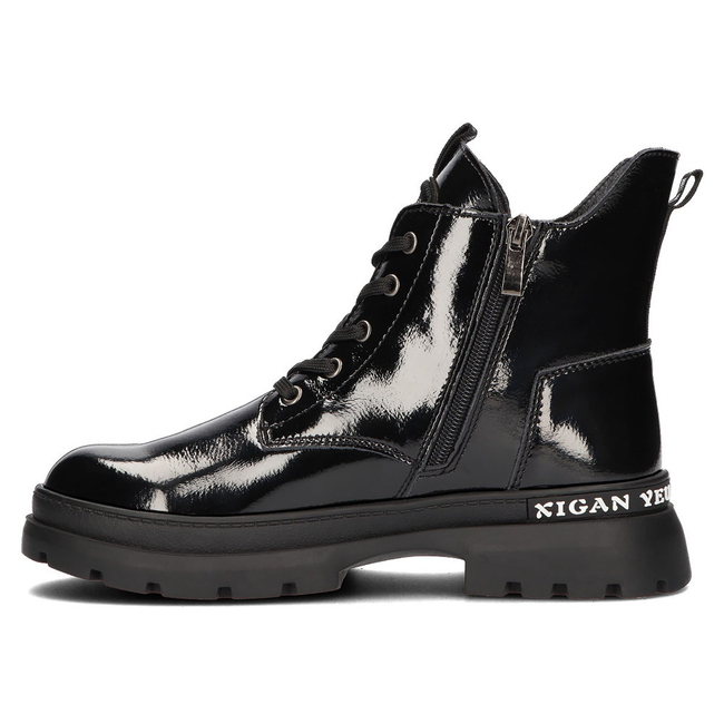 Leather boots Filippo DBT3063/21 BK black