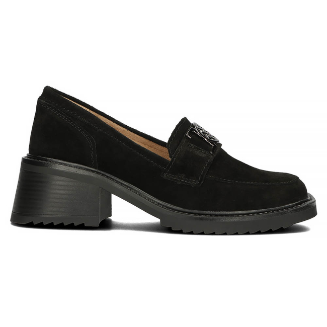 Leather shoes Filippo DP4145/22 BK black
