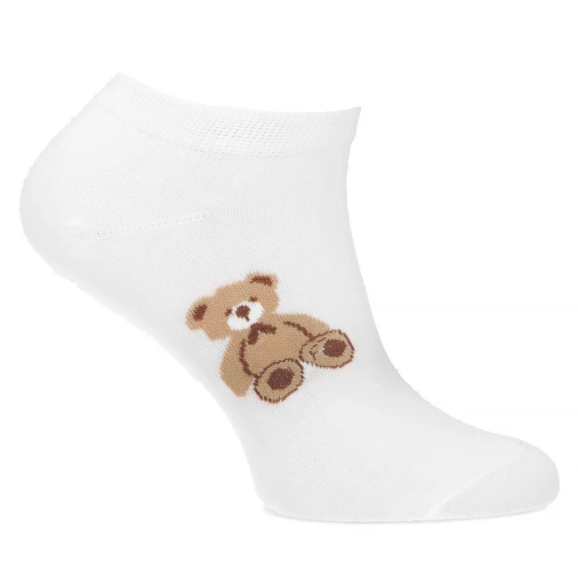 Women's Socks BL4011-7 white teddy