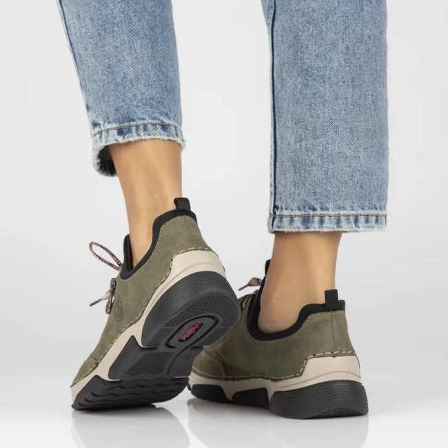 Shoes Rieker 45973-54 green