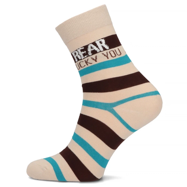 Women's Socks lucky you stripes