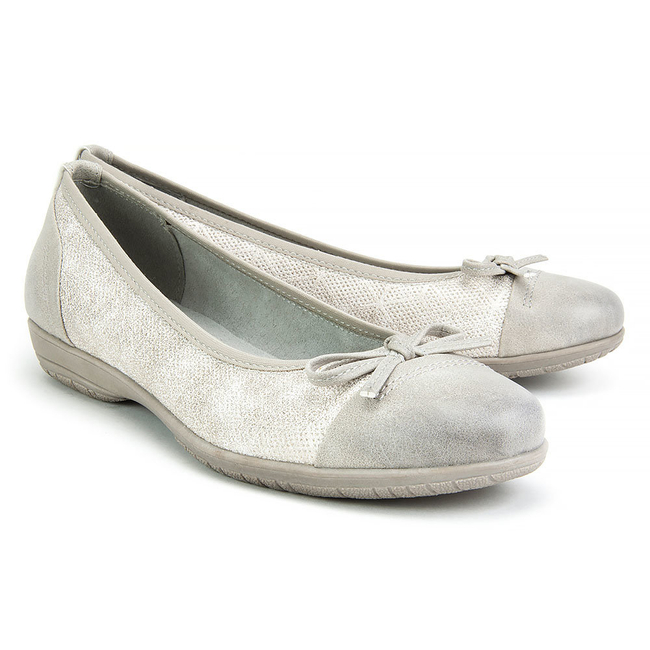 Ballerinas Soft Line 8-22168-20 204 Lt grey