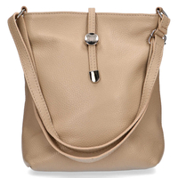 Filippo leather handbag 211209 Beige