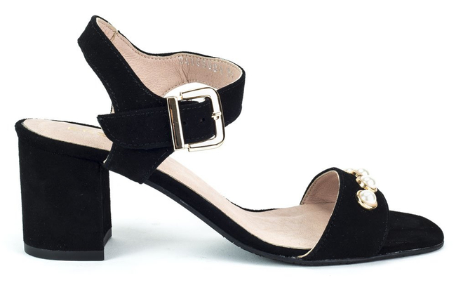 Galanterka Eksbut 38-5001-136-1G Czarny Welur