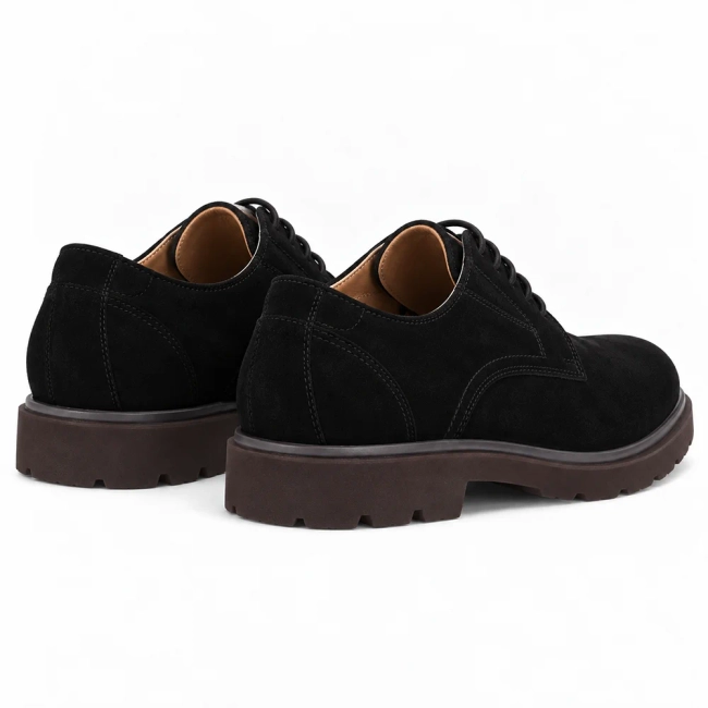 Leather shoes Filippo MP8010/26 BK SU black