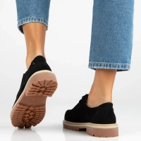 Leather shoes Filippo DP7497/26 BK black