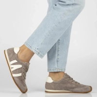 Leather sneakers Filippo DP7963/26 TP taupe