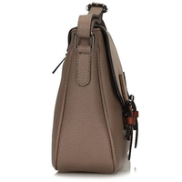 Torebka Toscanio Listonoszka Skórzana C246 beżowa