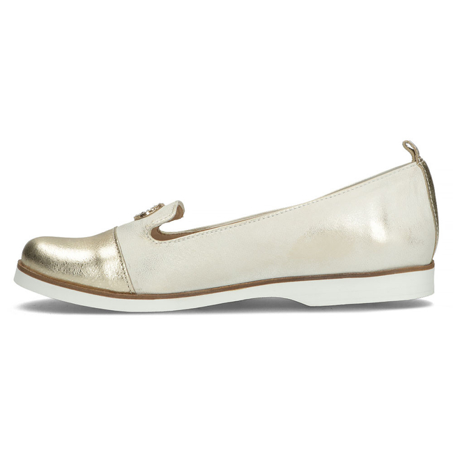 Leather shoes Filippo 150 gold