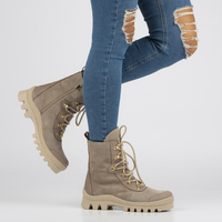 Leather boots Filippo 577 beige