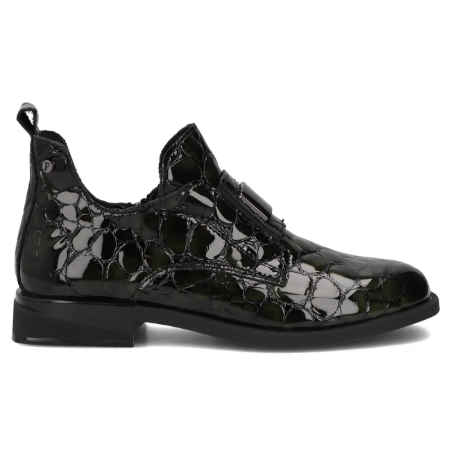 Leather ankle boots Filippo DBT7974/26 GE green