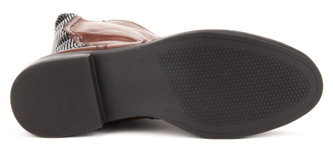 Kozaki Caprice 9-25509-23 303 Cognac Nappa