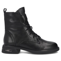 Leather ankle boots Filippo DBT8129/26 BK black