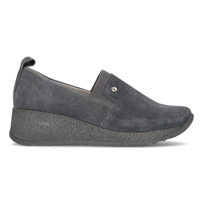 Leather Sneakers Filippo DP1500/21 GR gray