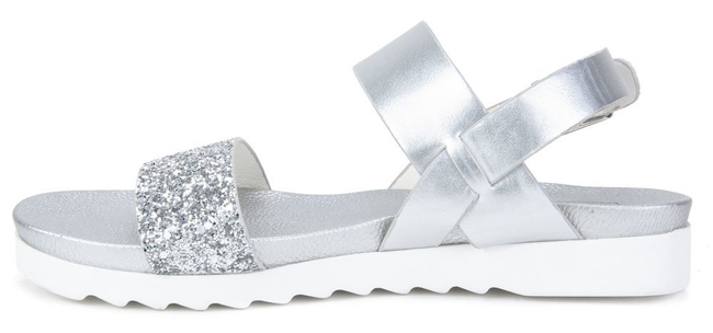 Sandały Filippo DS685/19 SI Silver