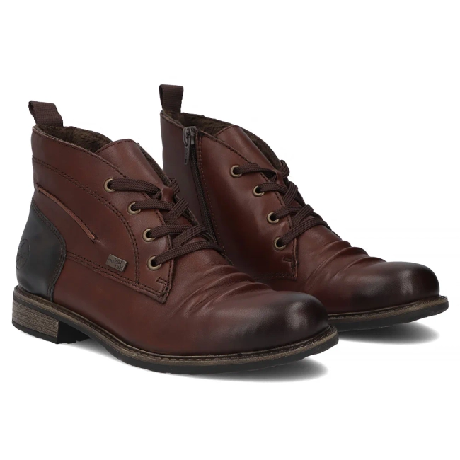 Leather ankle Boots Rieker 74804-22 brown