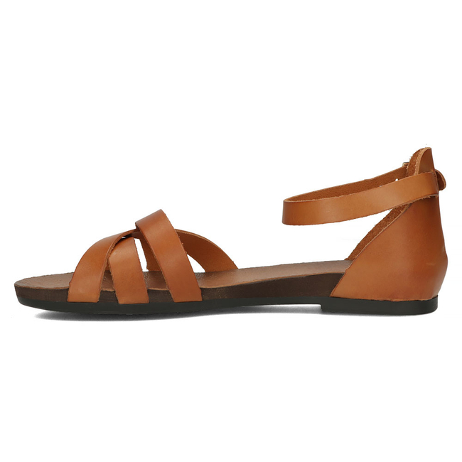 Leather sandals Filippo 40225 brown