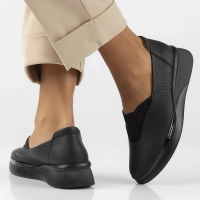 Leather shoes Filippo DP6208/24 BK black