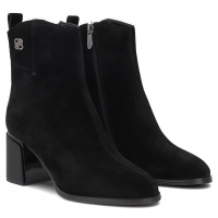 Leather ankle boots Filippo DBT8147/26 BK black
