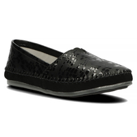 Leather shoes Filippo DP031/22 BK CR black
