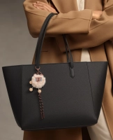 Black handbag office bag