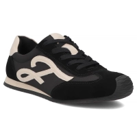Skórzane sneakersy Filippo DP7967/26 BK czarne