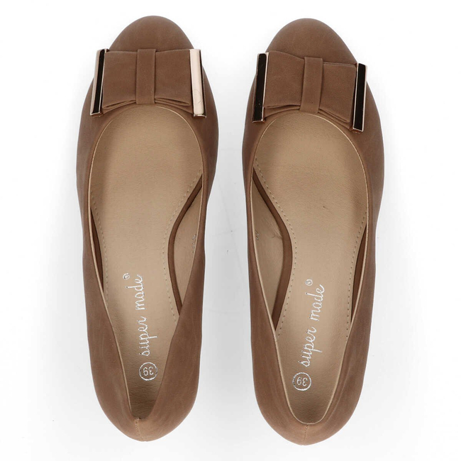 Czółenka Super Mode 9186 Khaki