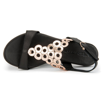 Sandały Tamaris 1-28102-28 059 Black Rose Met.