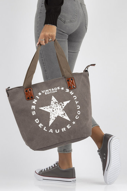 Ines Delaure handbag 1682675 grey