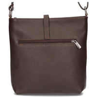 Handbag Toscanio Suede Messenger Bag A88 brown