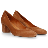 Półbuty Filippo 1512 Welur Kork