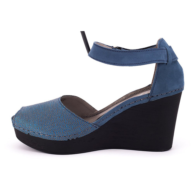 Sandały Lemar 50066 N.Jeans + Roma Popiel