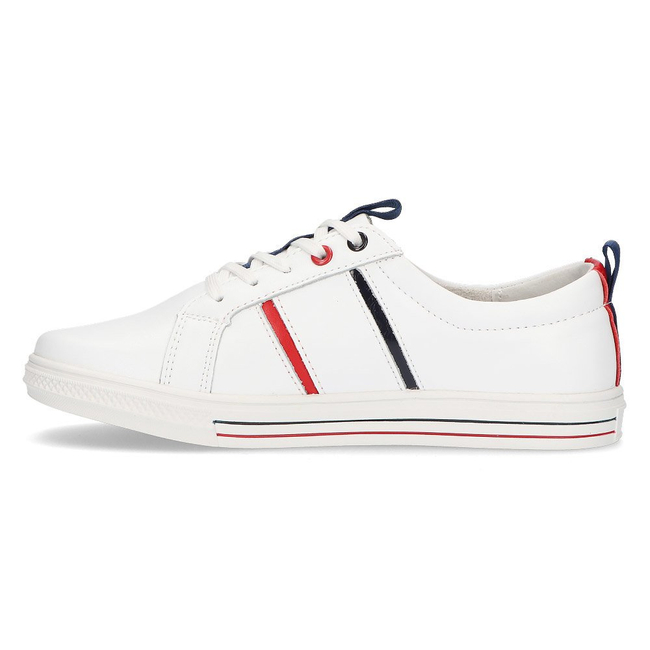 Leather shoes Filippo DP2045/21 WH white