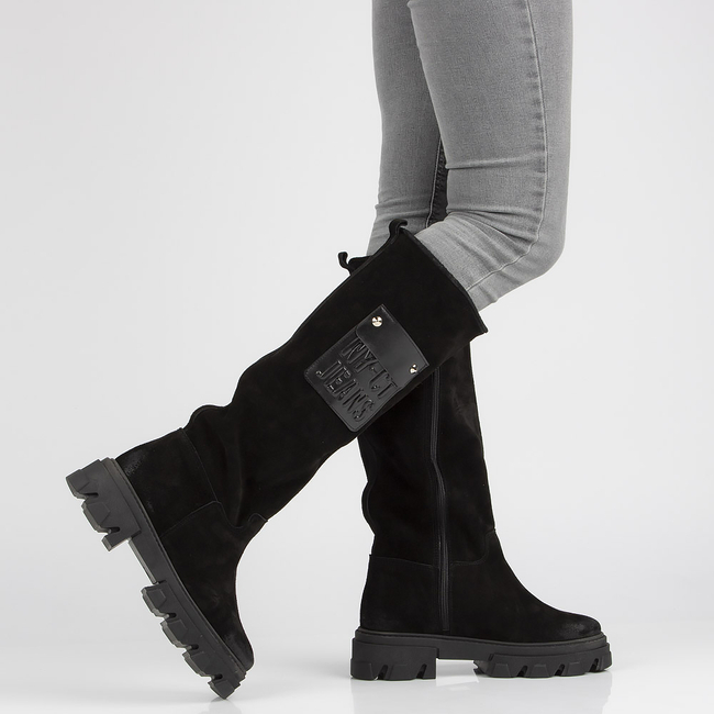 Boots Filippo W-490 black velor