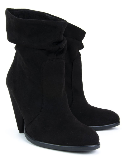 Botki For-But 022 CZARNY