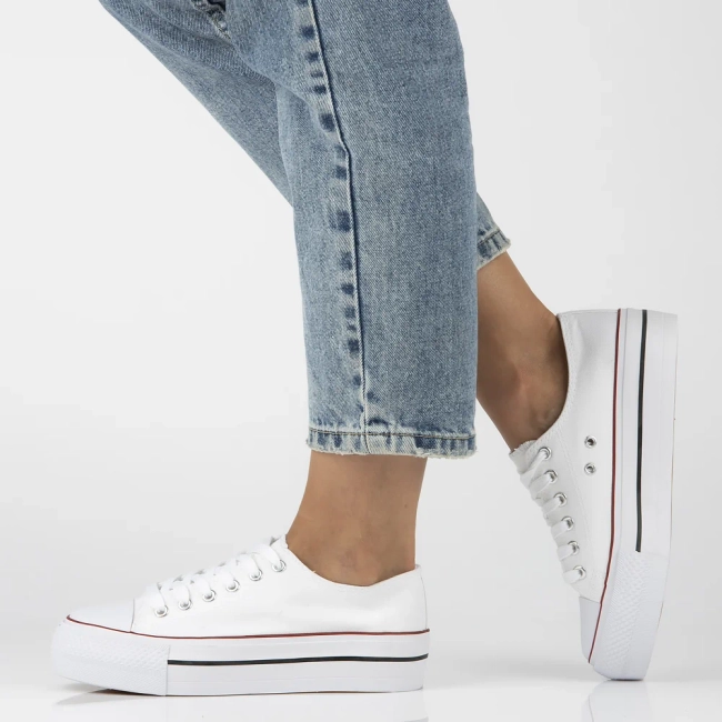 Trampki UP Bold QY832-9 białe