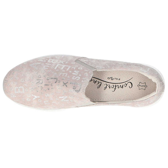 Leather shoes Filippo DP1325/20 GR gray