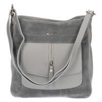 Torebka Filippo skórzana 1923 Grey