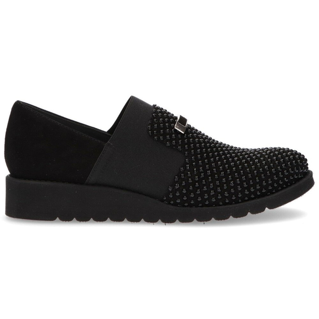 Półbuty Filippo 010 Czarny Zamsz Koralik