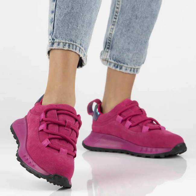 Leather shoes Artiker 54C1461 pink