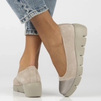 Leather shoes Filippo DP6758/25 BE beige