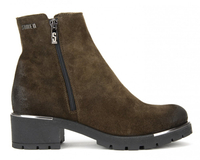 Botki Simen 1597A Oliwka Welur