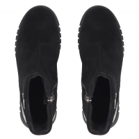 Skórzane botki Filippo DBT8074/26 BK czarne