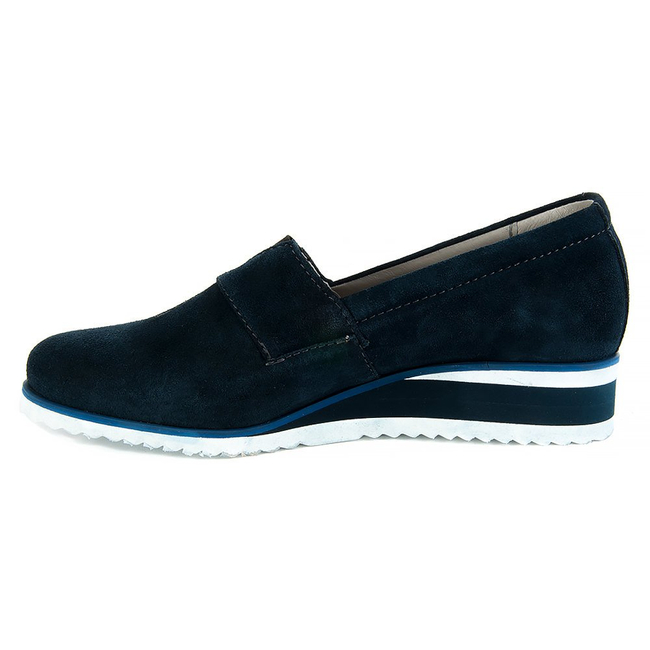 Shoes Filippo 1016-009-02-1 Navy Welur
