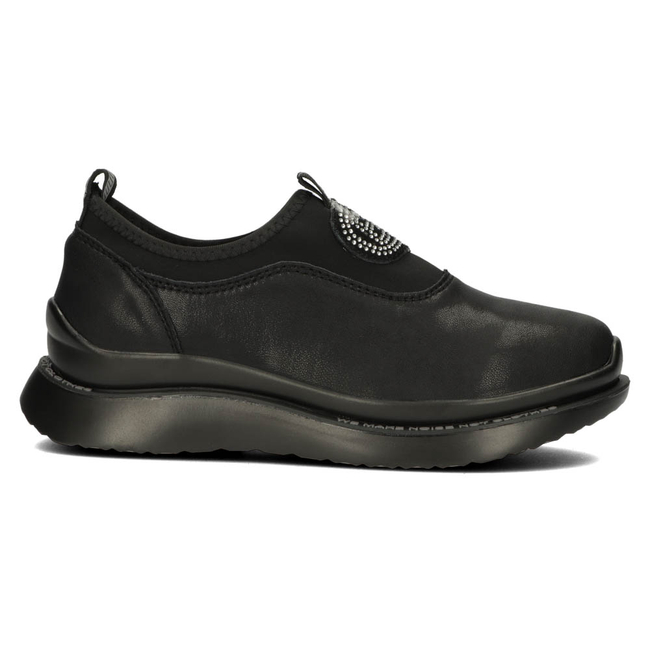 Leather shoes Filippo DP4174/22 BK black