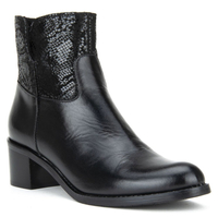 Ankle Boots Filippo 1014 Black Snake