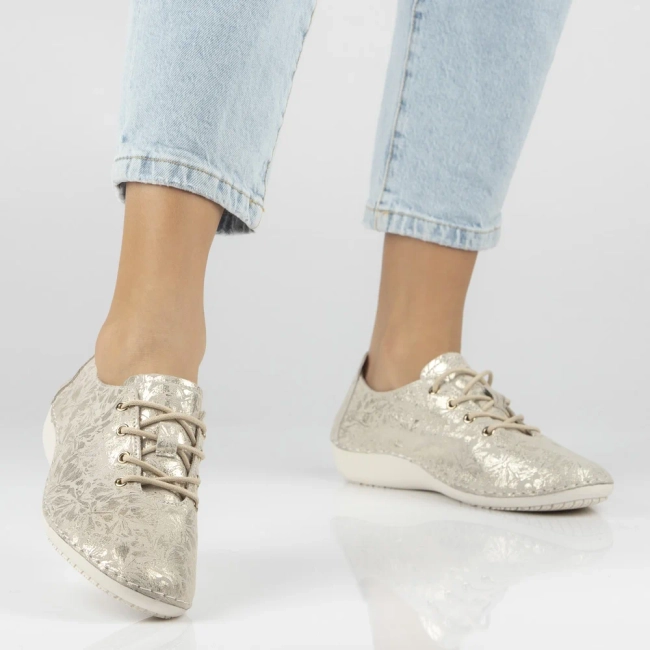 Leather shoes Filippo DP7525/26 GO gold