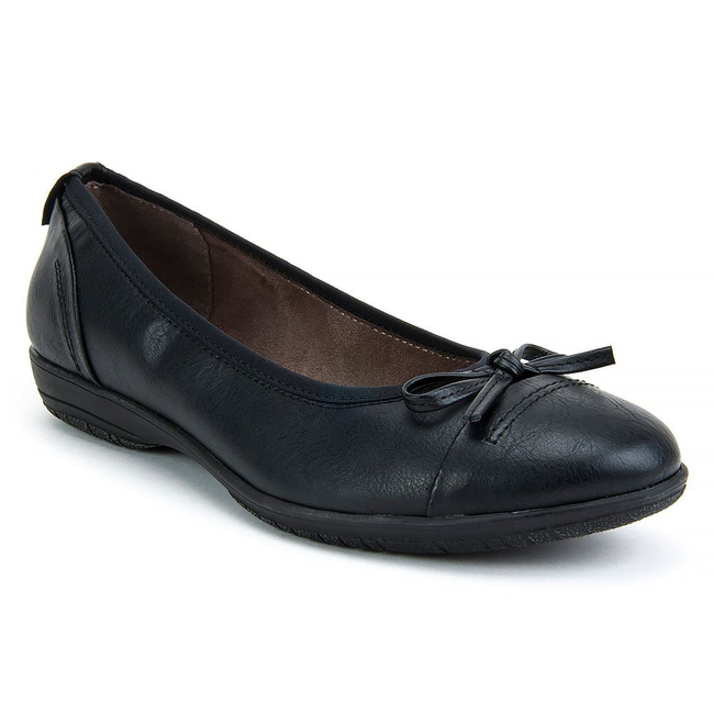 Baleriny Soft Line 8-22168-20 001 Black