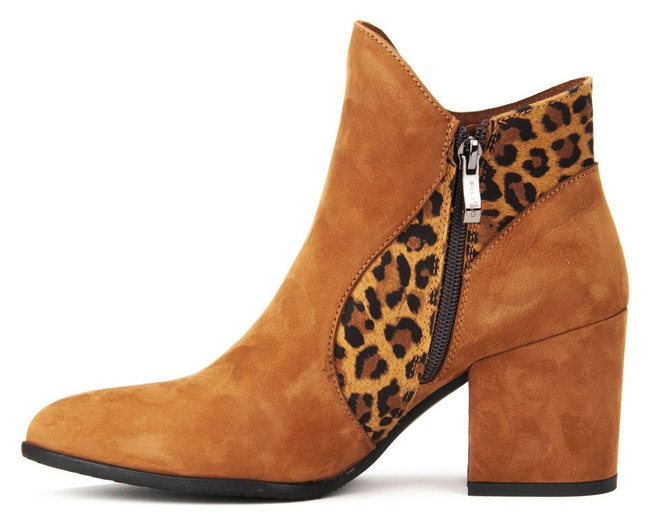 Botki Filippo 60240 S. Brąz + Pantera