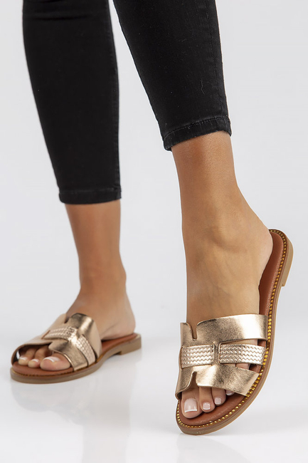 Slippers Filippo LH-305 bronze